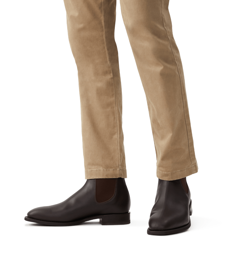 R.M.WILLIAMS Comfort Craftsman Suede Chelsea Boots for Men