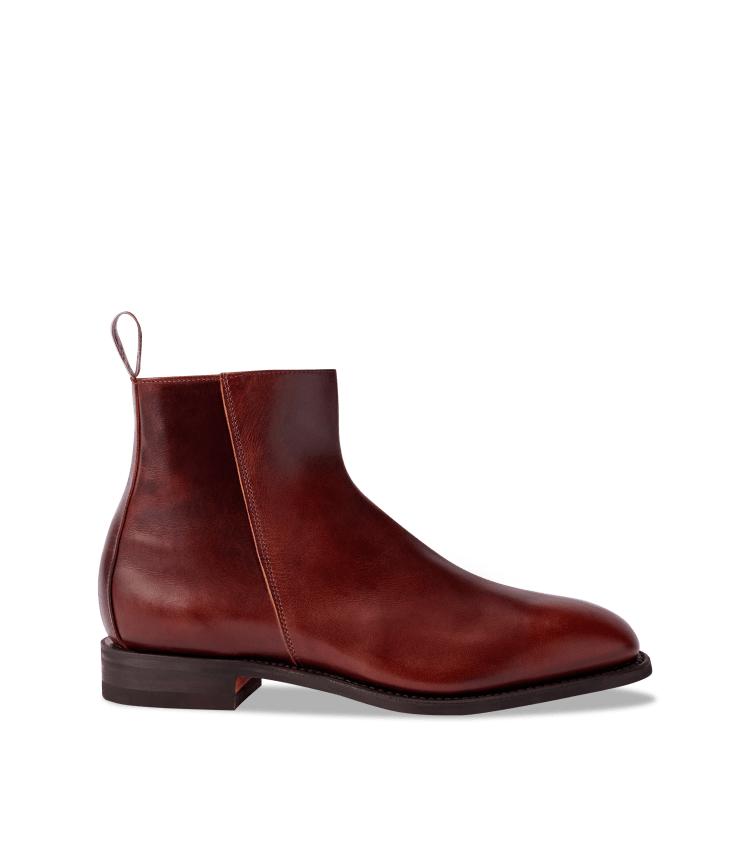 Mens zip up store boots for sale
