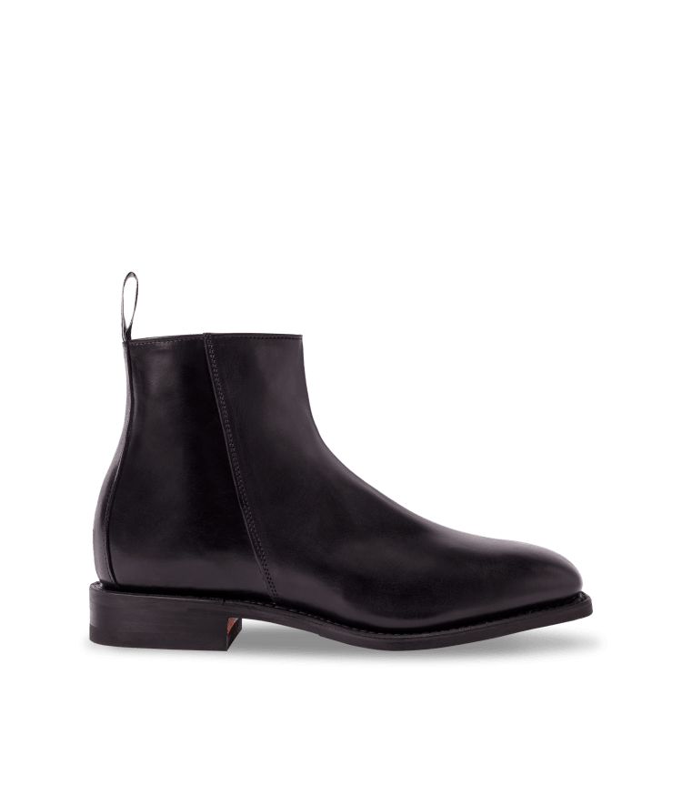 Mens zip deals boots uk