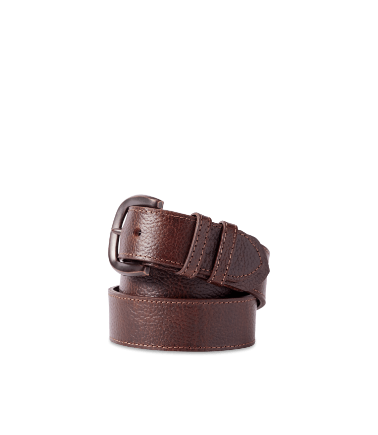 Dark Brown Ring Belt - Cobbler Union