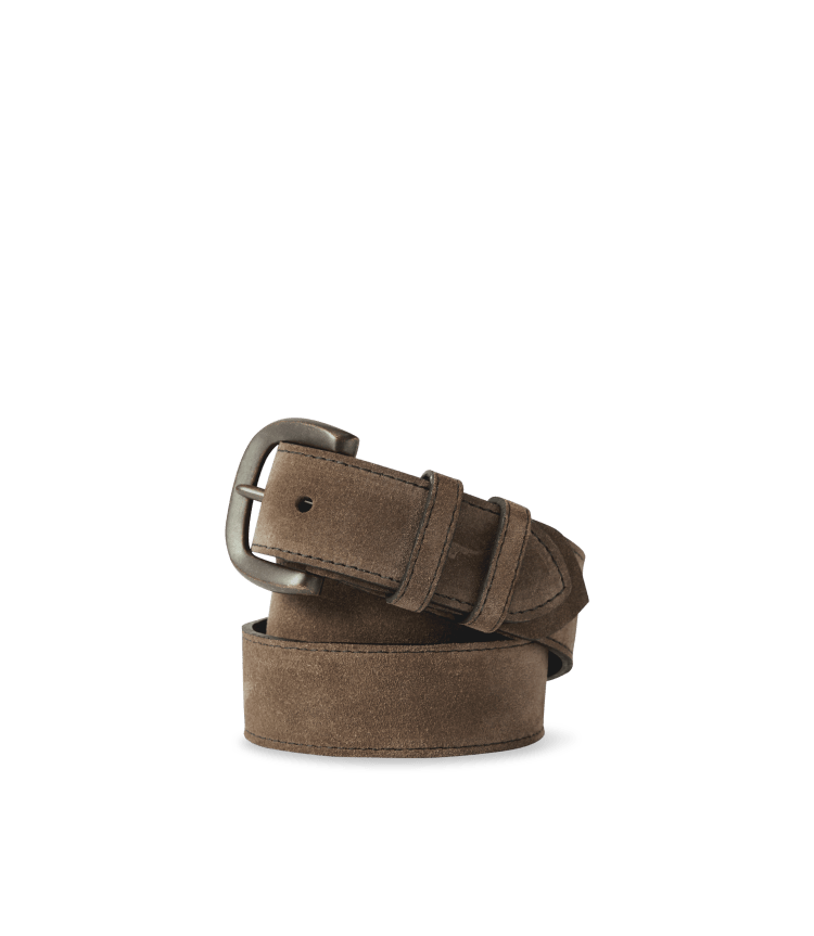 Embossed Country Utility Belt with Cool Oval Belt Buckle