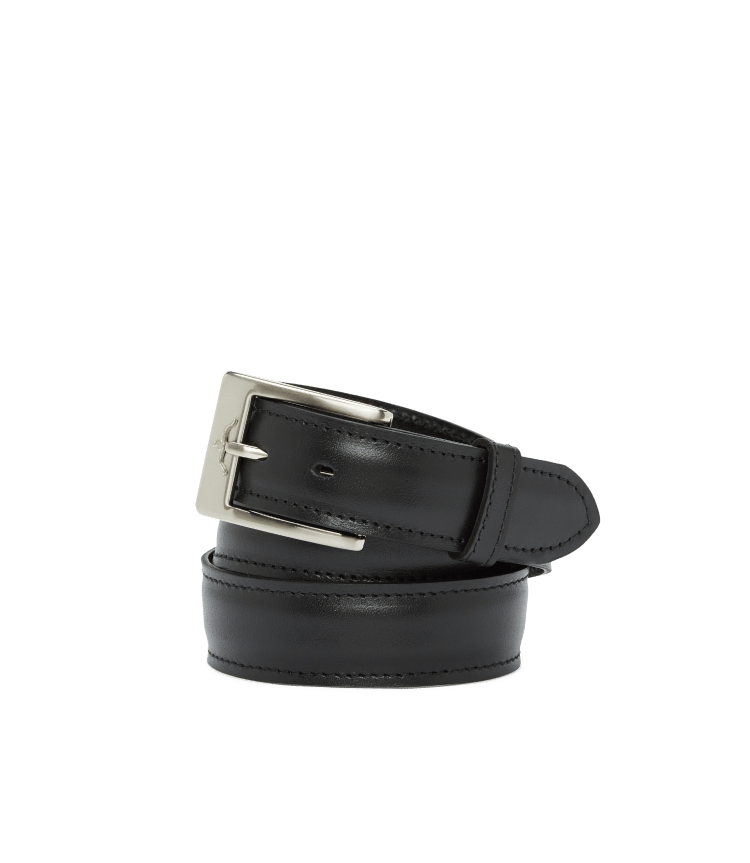 Black Leather - Braided Belt | SPIER & MACKAY