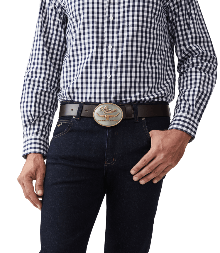 RM Williams Mens Jerrawa Belt - W. Titley & Co