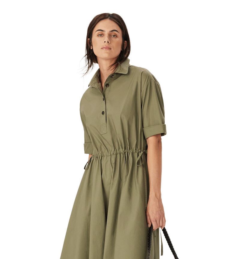 white christmas dresses R.M. Williams Willowtree Denim Midi Dress main image 0