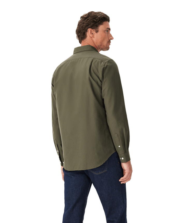 green dress in hospital Ties2you Dress Shirt Dark Green Paisley Long Sleeve Silk Formal Shirt –  ties2you main image 1