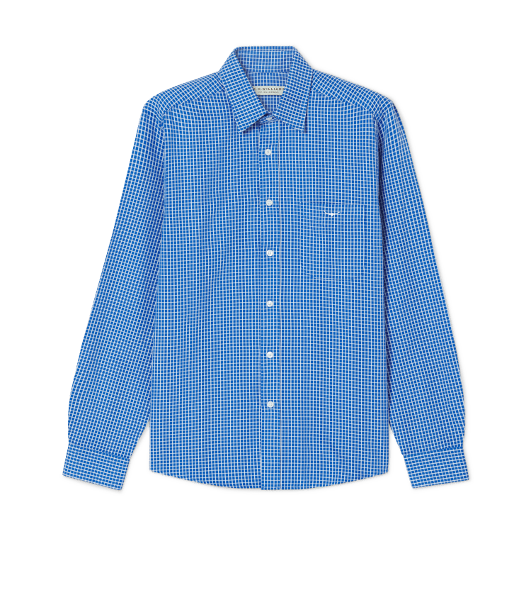 Blue Angus Brigalow Shirt, R.M.Williams Shirts