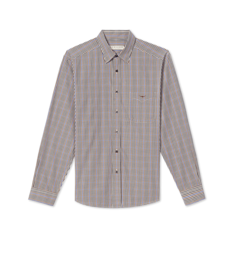 White/Blue Jervis Shirt, R.M.Williams Shirts