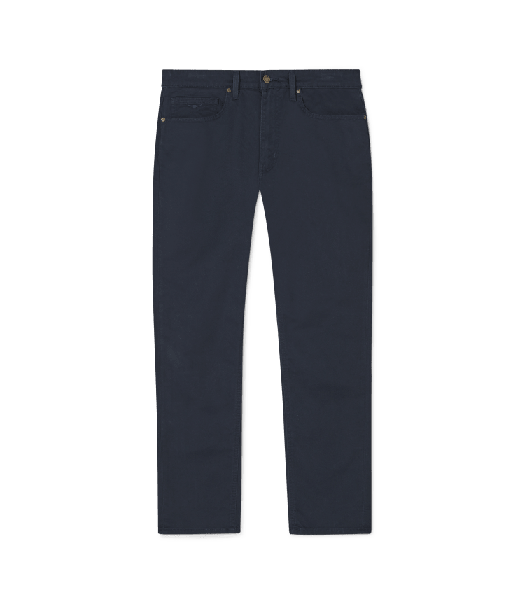 Mens Dark Blue Jeans  Straight Leg Denim In Europe