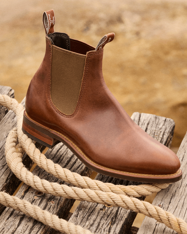 Chestnut Baby Booties Baby Booties R.M.Williams New Zealand