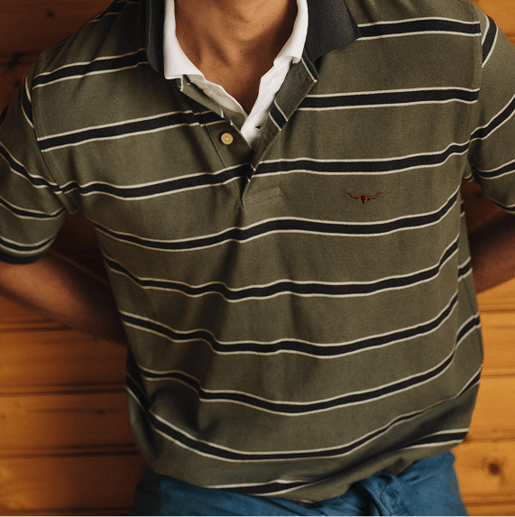 Polos and rugby jerseys