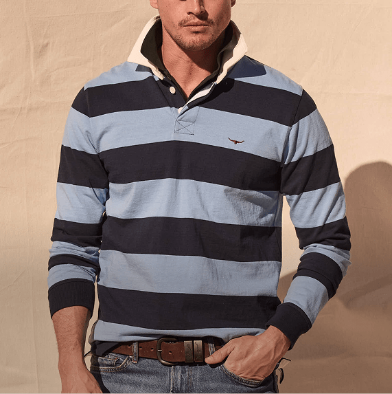 Polos and rugby jerseys