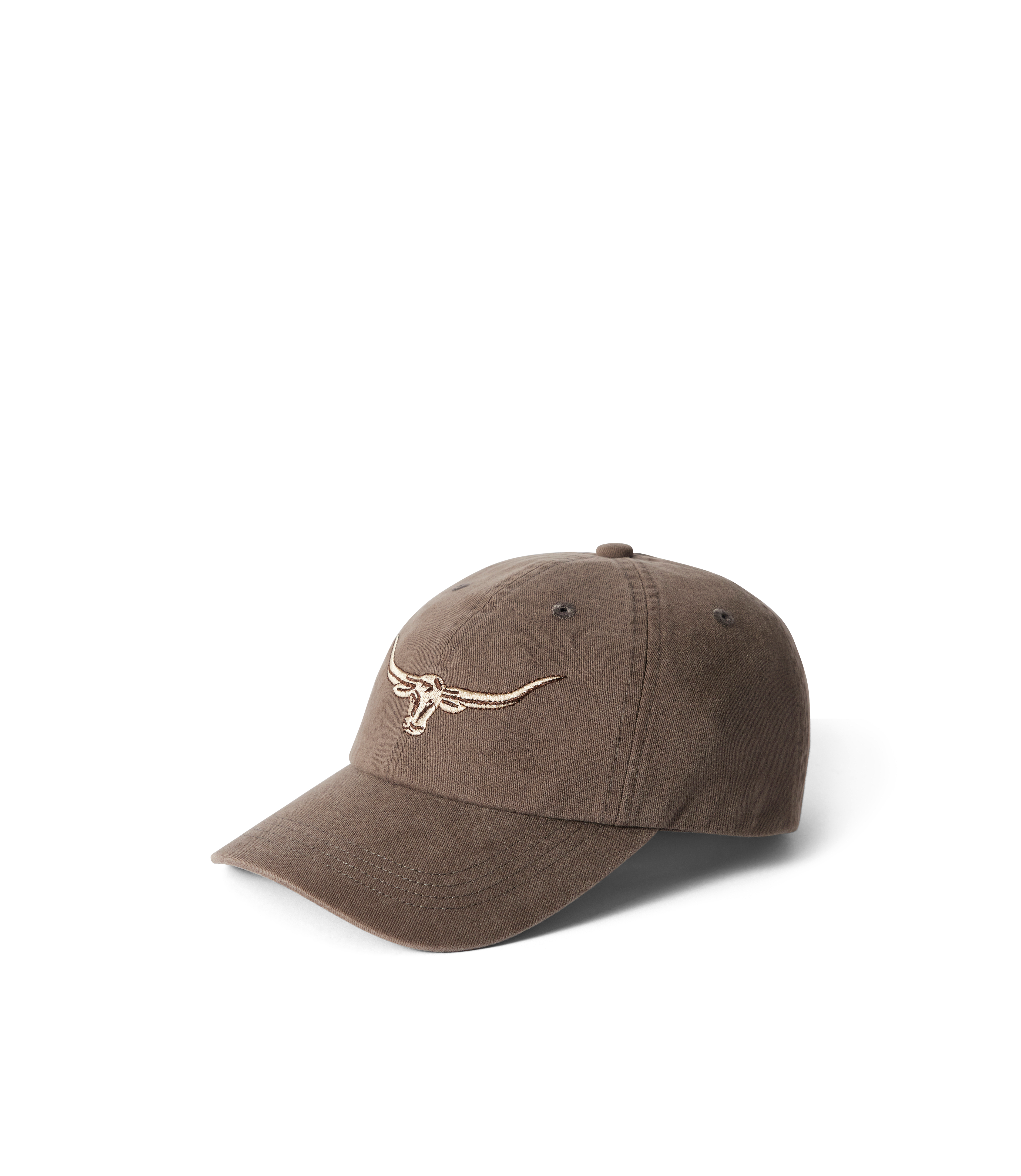 Longhorn twill cap