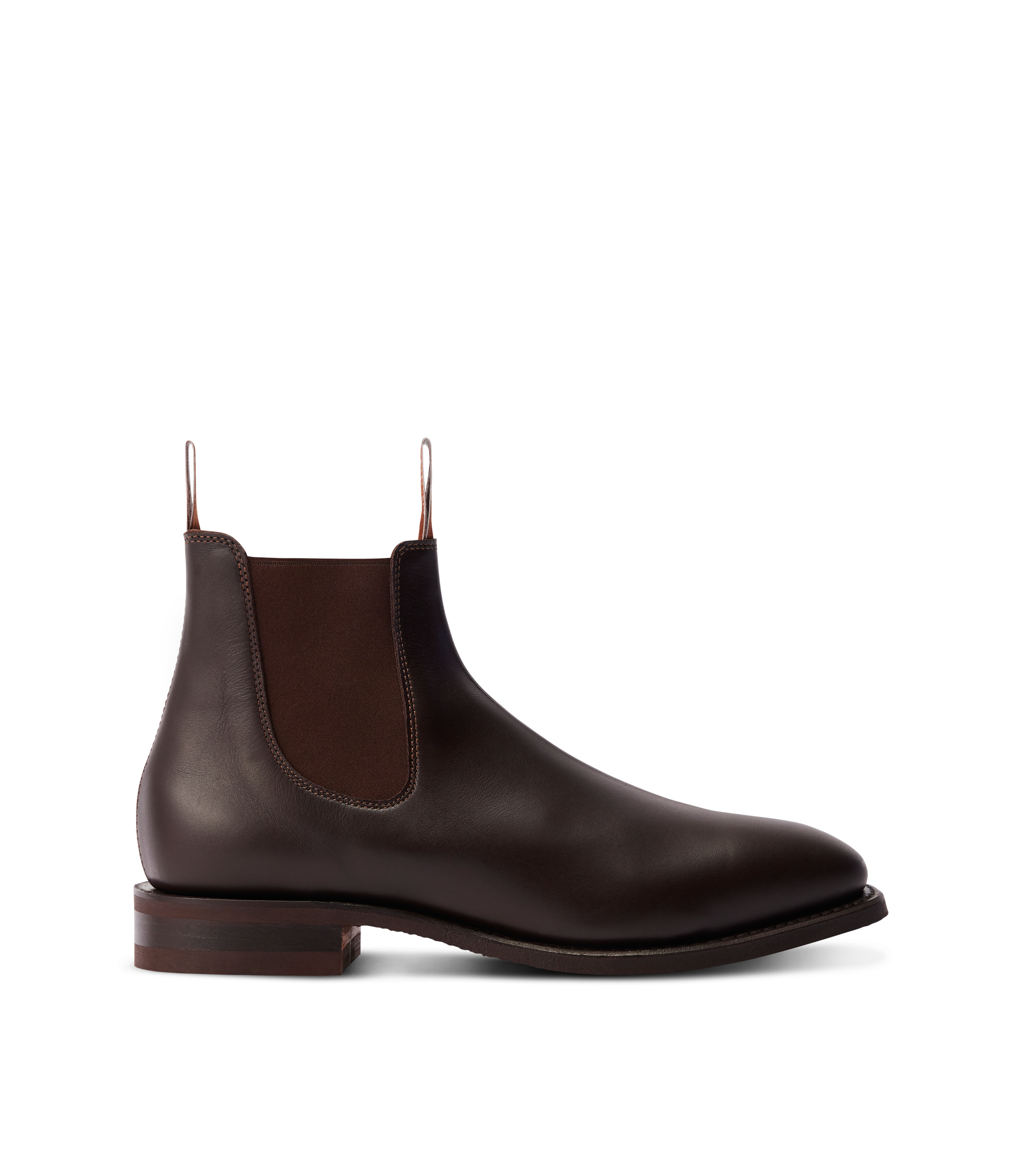  R.M. Williams Men's Classic RM Leather Chelsea Boots,  Chestnut, Brown, 6 Medium US