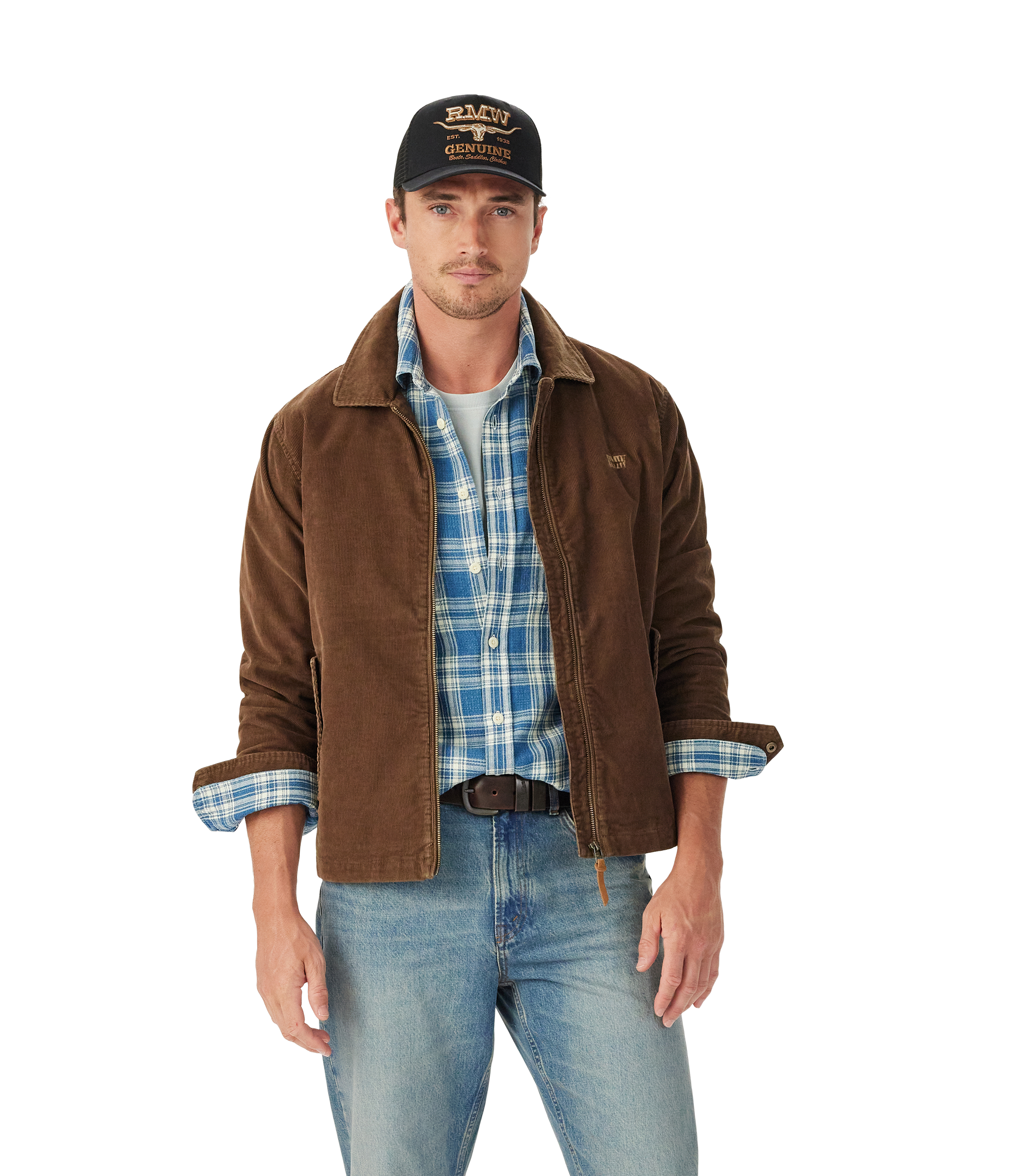 Munro cord harrington jacket