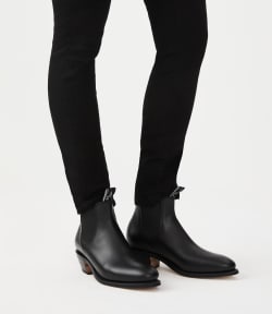 Adelaide cuban heel boot