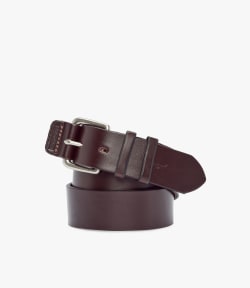 1 1/2" covered buckle belt