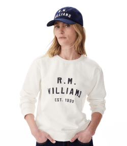 R.M.Williams logo cap