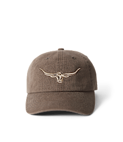 Longhorn twill cap