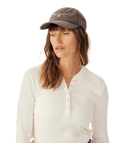 Longhorn twill cap