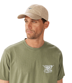 Mini longhorn twill cap