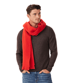 Launceston boucle wool scarf