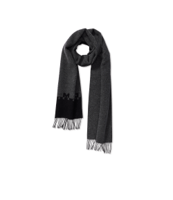 R.M.W logo jacquard scarf