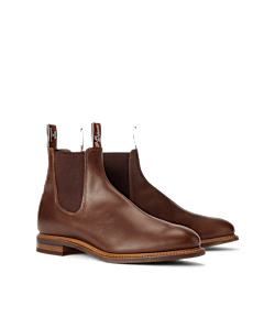 Urban Turnout boot– dark tan pull-up leather