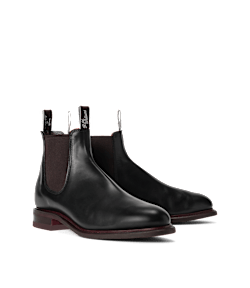 Urban Turnout boot– nero pull-up leather