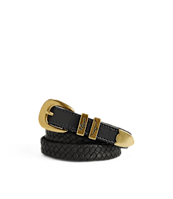 Ayers plaited belt