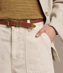 Ayers plaited belt