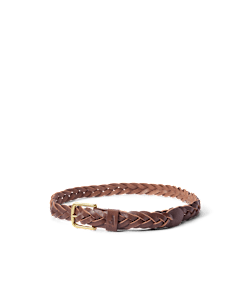 Stockman's plaited belt