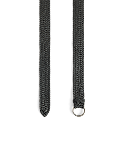 Slim Plaited O Ring belt