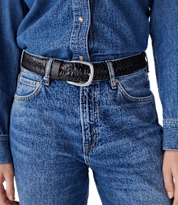 Traditional plaited belt