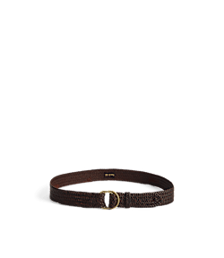 Plaited O Ring belt