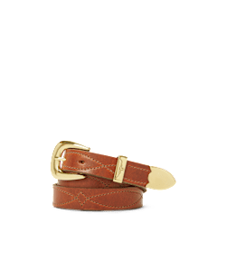 Cate stitched belt