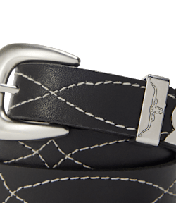 Cate stitched belt