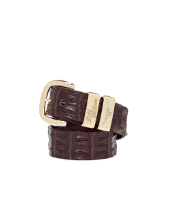 1 1/2" crocodile belt