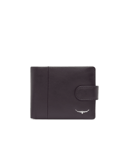 Wallet with coin pocket and tab