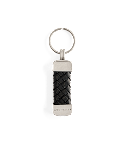Plaited key ring