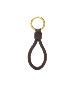 RMW bush plaited whip loop key ring