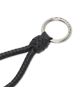 RMW bush plaited whip loop key ring