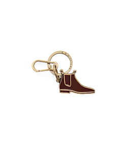 Heritage logo enamel keyring