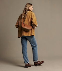 Alice whipstitch crossbody bag