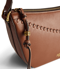 Alice whipstitch crossbody bag