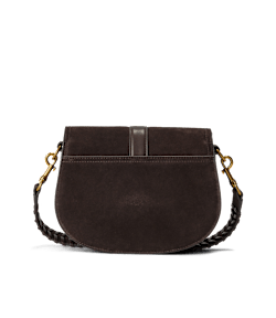 Alice saddle suede day bag