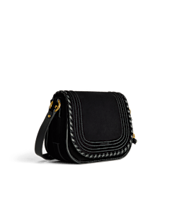 Nomad suede saddle bag