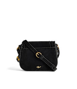 Nomad suede saddle bag