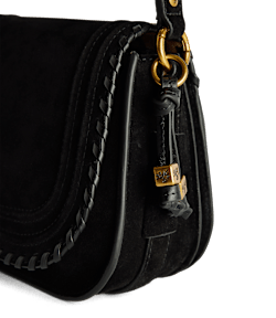 Nomad suede saddle bag