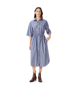 Orelia poplin shirt dress