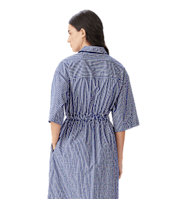Orelia poplin shirt dress